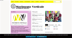 Desktop Screenshot of movimentoverticale.it